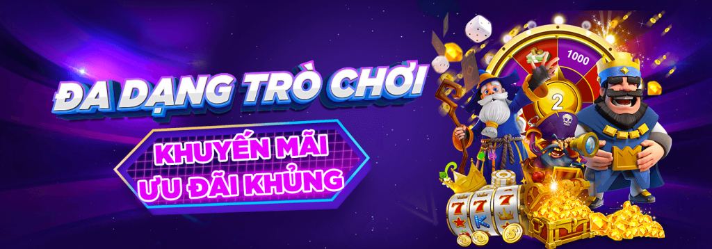 Đa dạng trò chơi giải trí